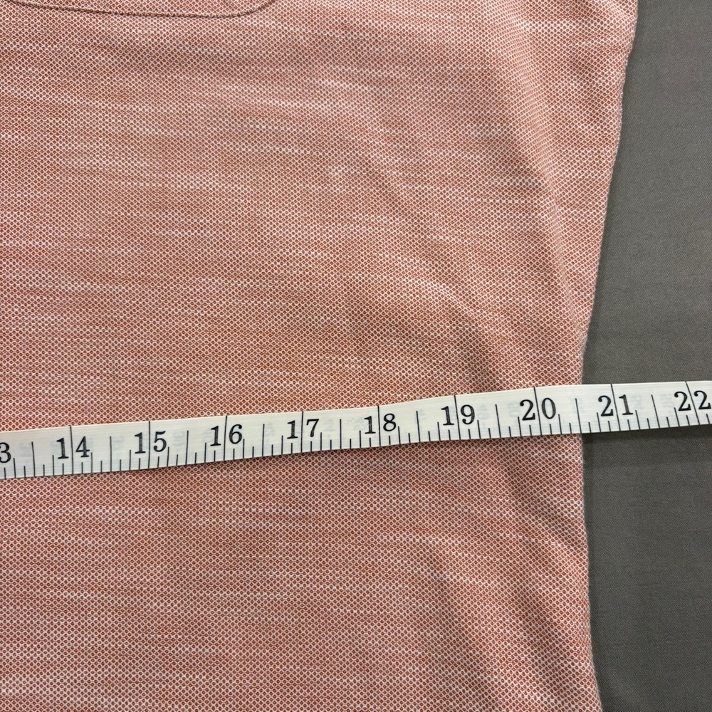 Proper Cloth Custom Mens Popover Shirt XL Slim L Classic Pink Melange LS - Picture 6 of 14